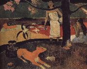 Paul Gauguin Tahiti eclogue oil